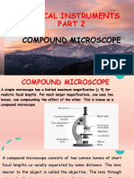 Optical Instruments Part 2 - Compund Microscope