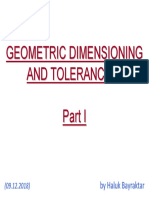 Lecture #6 - Geometric Tolerancing (2018) - Part I