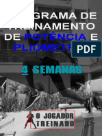 Programa de Treinamento de Potência e Pliometria