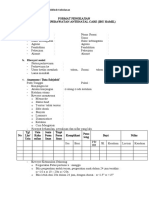 Format Pengkajian Antenatal