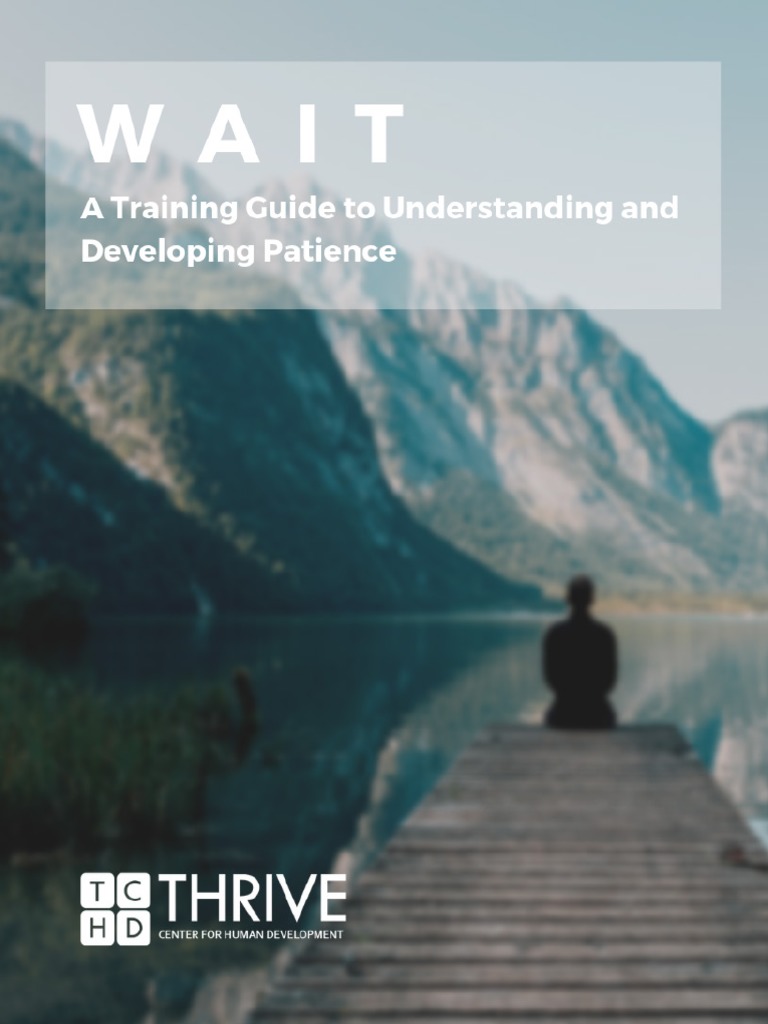Patience Scale Pdf , (PDF) An examination of patience and well-being ...