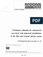 Contingency Planning for Industrial Emergencies in West Africa