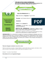 Afianzamiento Trigonometria 10