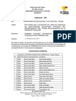 Circular No. 065 - Febrero 21 de 2022