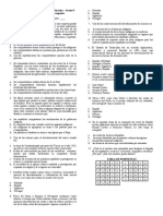 Evaluación Sobre Descubrimiento - Conquista - 8º