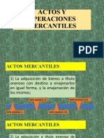 Actos Mercantiles