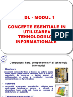 Modulul 1 - ECDL