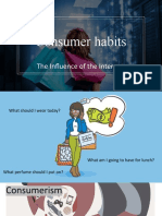 Consumer Habits English 11