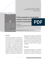 El Ēthos Posmoderno o La Moral Del Nómada. Estudio Sobre La Condición Moral en La Posmodernidad