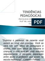 Tendências Pedagógicas+Psicologia Da Educação+2022