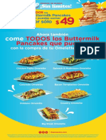 Ihop 2021 Ayce Omelettes Bts Campaign Menu Insert Placemat r2