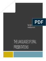 Language Oral Pres
