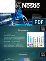 Group 3 presentation on Nestle analysis