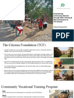 Vocational Center Set Up Proposal - FY2021-22