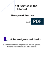 Quality of Service in The Internet: Theory and Practice