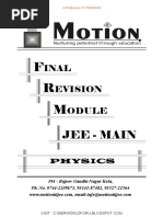 @iitwale Join Physics Final Revision Modules