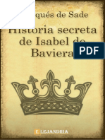 Marques de Sade - La Historia Secreta de Isabel de Baviera-Marques de Sade