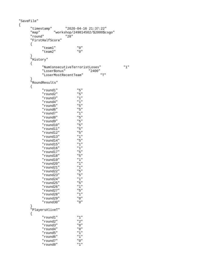 CS:GO Match Stats and Player Performance | PDF