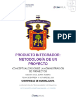 Producto Integrador-Metodología de Un Proyecto