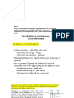 Title: Introduction To Compressors, Fans and Blowers