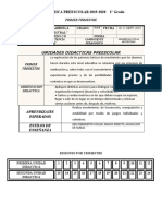 Segundo Grado 1er Trimestre Preescolar