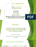 Poverty in Bangladesh: Faculty: Course: Presented by