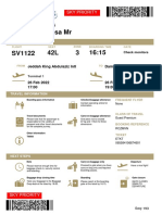 Almutairy / Musa MR: Boarding Pass