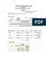 Propiedad Planta y Equipo - Ejercicio No. 1