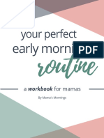 Your Perfect Early Morning Routine - A Workbook For Mom