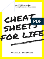 Cheat Sheets For Life by Ayesha Ratnayake