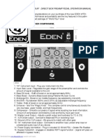 Wtdi World Tour Operation Manual