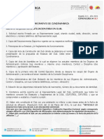 Comunicado 017 - Requisitos Afiliacion Club