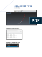 Georeferenciación de Tunel 1