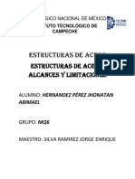 Hernandez Perez-Estructuras de acero, Alcances y limitaciones
