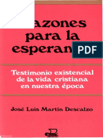 Martin Descalzo Jose Luis-Razones Para La Esperanza