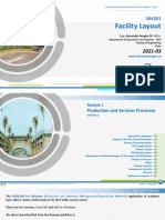 Facility Layout: Eng. Alexander Aragón Ch. M.SC