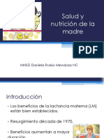 Salud y Nutrición de La Madre