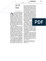 Artigo sobre a CPI das Carteirinhas Estudantis Falsas - O Globo 23-05-11