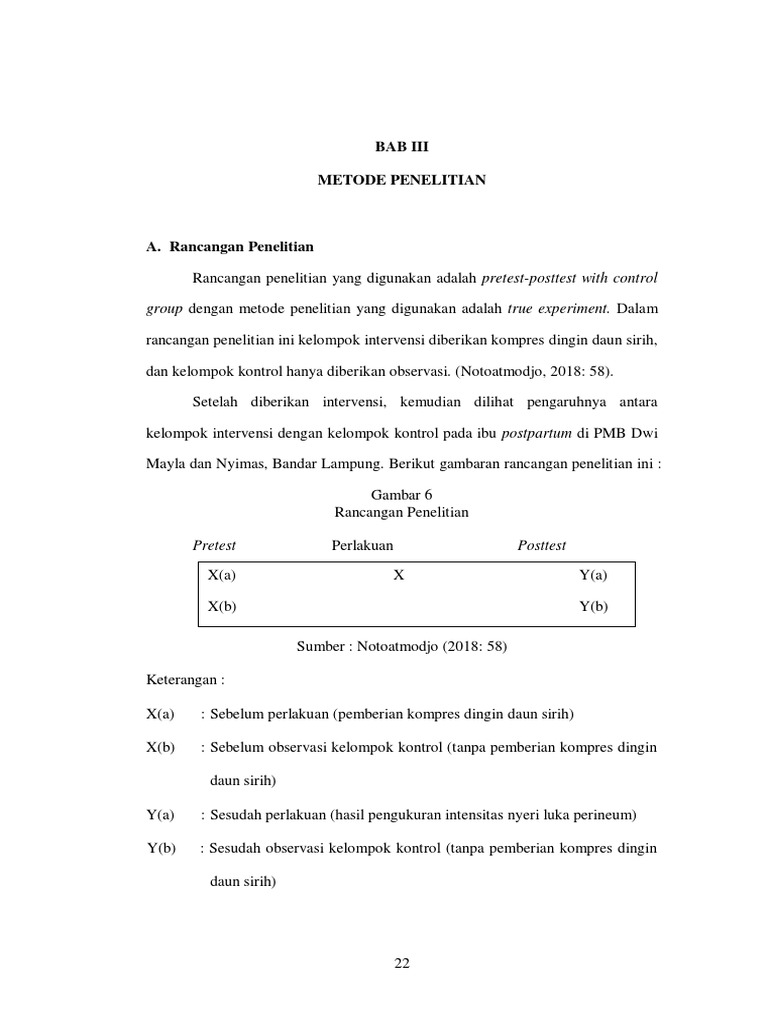 Metode Penelitian Kompres Dingin Daun Sirih | PDF | Sains & Matematika