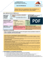 Tema: "Promovemos Buenas Prácticas Ciudadanas para Contribuir A La Salud Integral en El Actual Contexto en El Que Vivimos