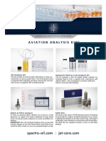 Aviation Analysis Kits: Oil Analysis Kit Hydraulic Fluid or Fuel Analysis Kit
