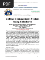 College Management System Using Salesfor