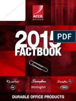 2015 ACCO Brands FactBook