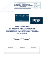 Procedimiento de Rescate y Evacuación de Emergencia y Primera Respuesta - Rev 03 JR