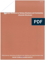 Design Standards For Railway Structure and Commentary