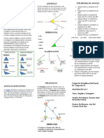 Propiedades y clasificación de los ángulos y triángulos
