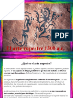 Rupestre Arte 1300ac