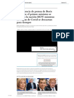 Conferencia de Prensa de Boris Johnson: El Primer Ministro Se Dirige A La Nación HOY Mientras Las Reglas de Covid Se Descartan para Siempre