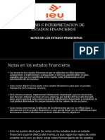 3 Notas de Los Estados Financieros