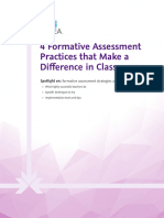 4 Formative Assessment Practices That Make A Difference
